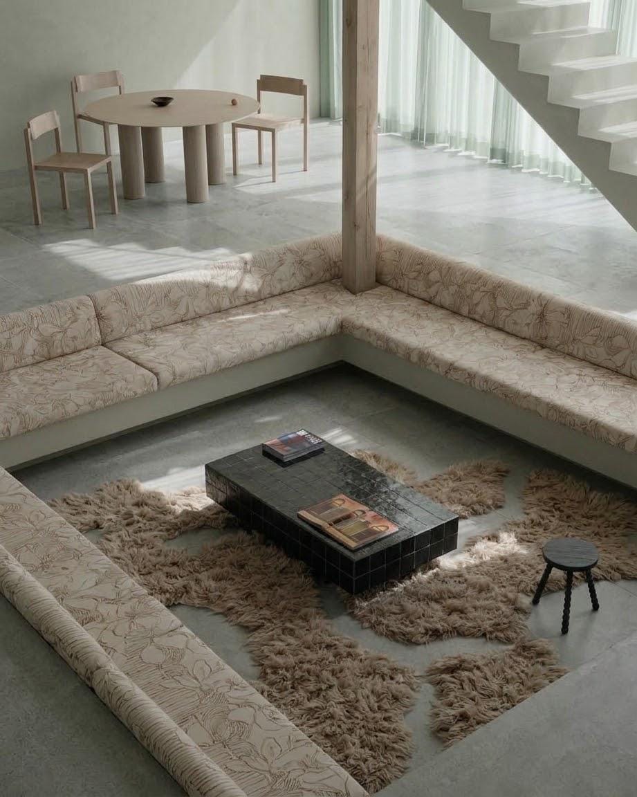 Rectangular Zellige Coffee Table | Southwestern Moroccan Tile Table | Terracotta & Geometric Design