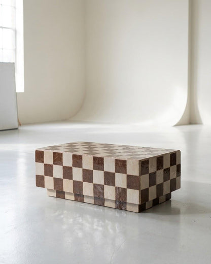 Handmade Zellige Coffee Table | Moroccan Mosaic Tile Art | Boho Home Decor Statement