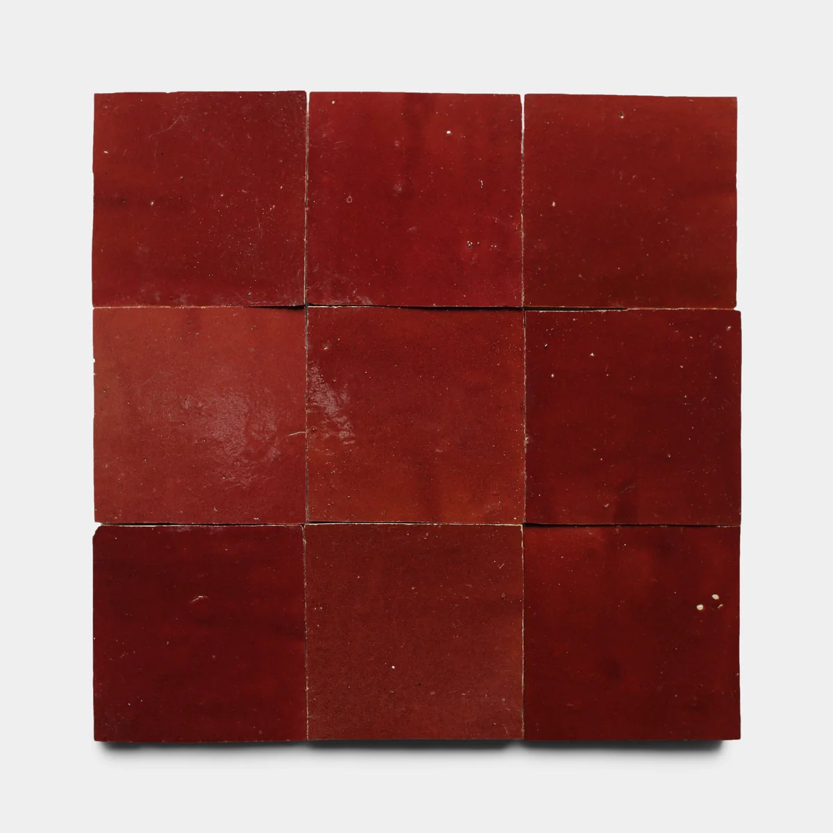 Chunky Zellige Wall Shelf, Handmade Moroccan Tile Floating Block, TV Console Shelf, Custom Length